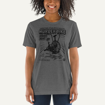 Murder Bike Strikes Again Triblend T-Shirt - Ministry of Sweat
