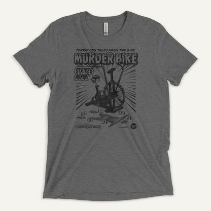 Murder Bike Strikes Again Triblend T-Shirt - Ministry of Sweat