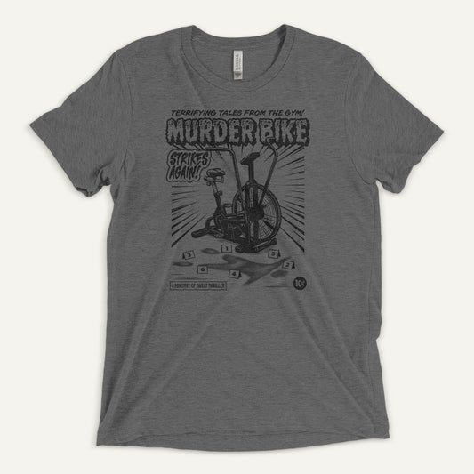 Murder Bike Strikes Again Triblend T-Shirt - Ministry of Sweat