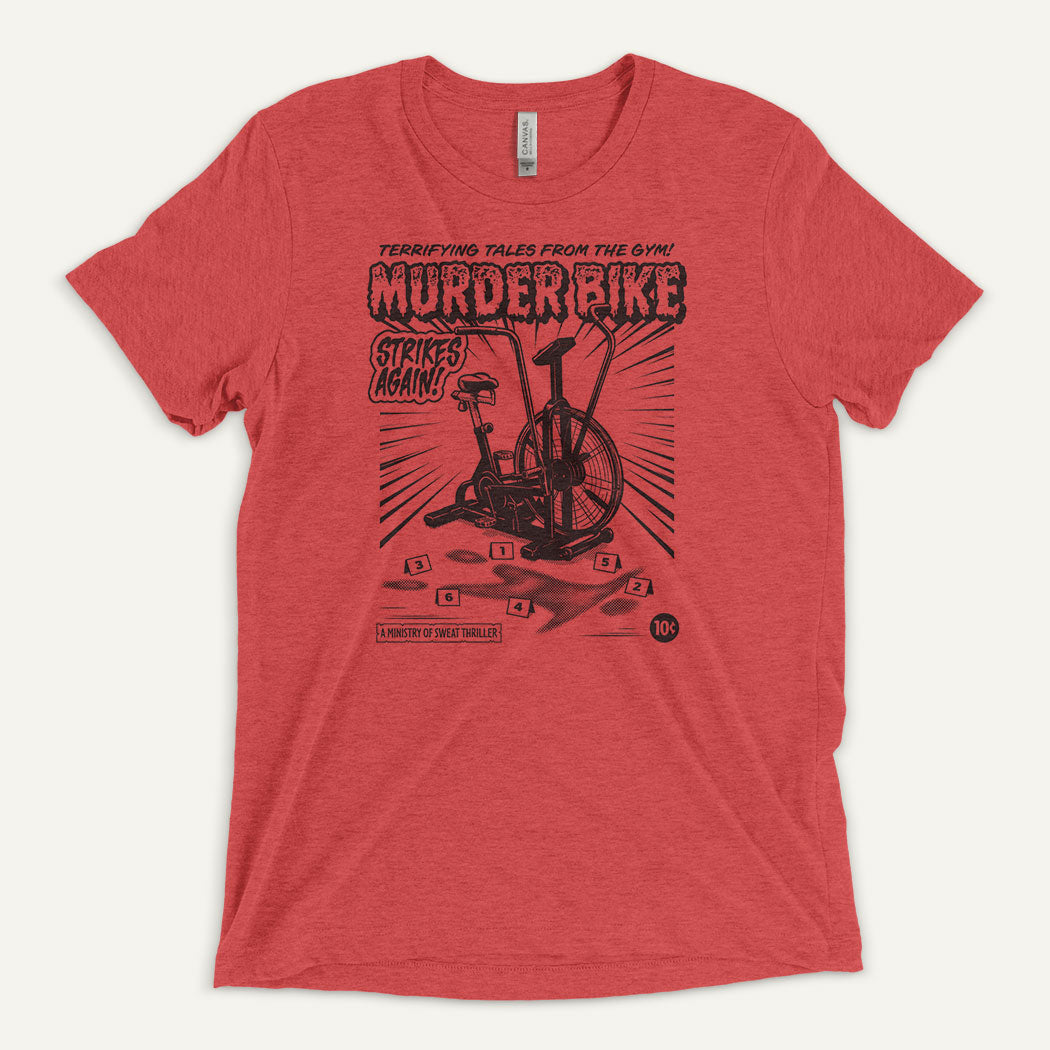 Murder Bike Strikes Again Triblend T-Shirt - Ministry of Sweat