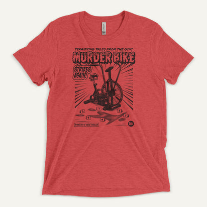 Murder Bike Strikes Again Triblend T-Shirt - Ministry of Sweat