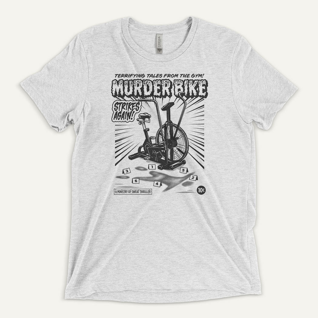 Murder Bike Strikes Again Triblend T-Shirt - Ministry of Sweat