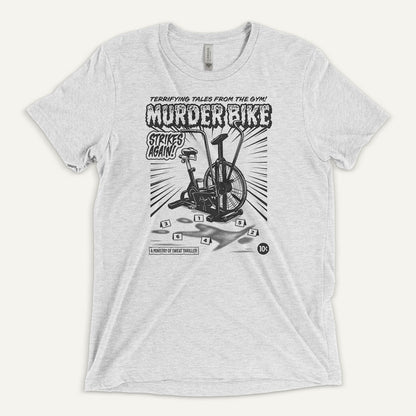 Murder Bike Strikes Again Triblend T-Shirt - Ministry of Sweat