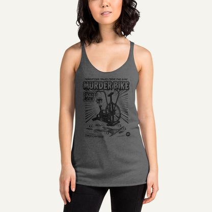Murder Bike Strikes Again Racerback Tank Top - Ministry of Sweat