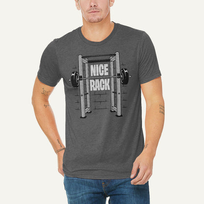 Nice Squat Rack Men’s Triblend T-Shirt