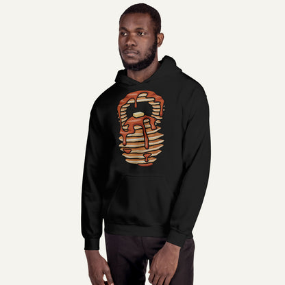 Pancakes Kettlebell Design Pullover Hoodie