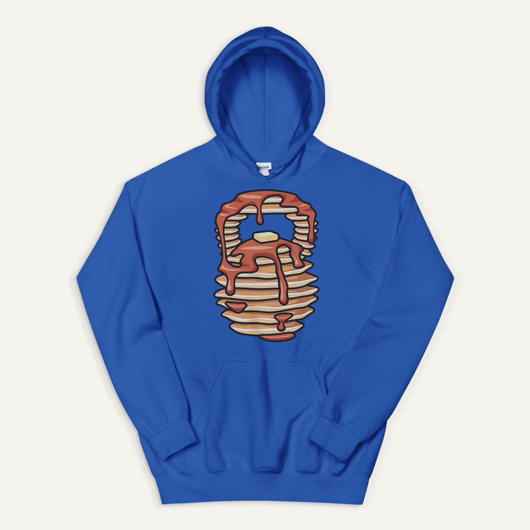 Pancakes Kettlebell Design Pullover Hoodie