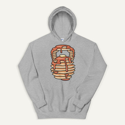 Pancakes Kettlebell Design Pullover Hoodie