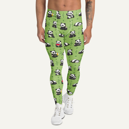 Panda Party Men's Leggings