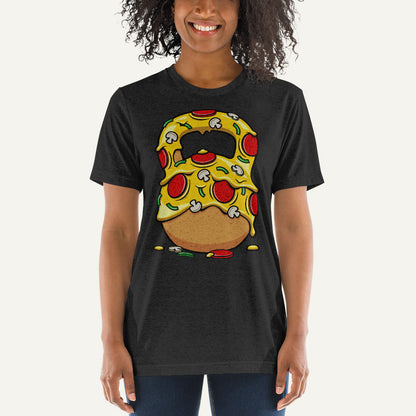 Pizza Kettlebell Design Men’s Triblend T-Shirt