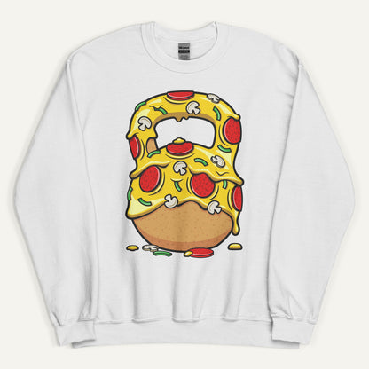 Pizza Kettlebell Design Sweatshirt