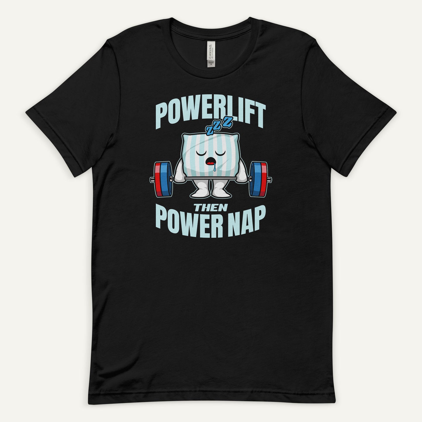 Powerlift Then Power Nap Men’s Standard T-Shirt