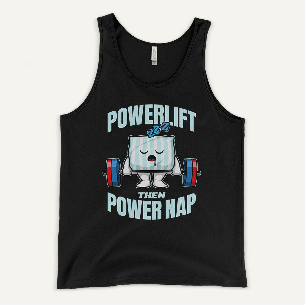 Powerlift Then Power Nap Men’s Tank Top