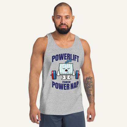 Powerlift Then Power Nap Men’s Tank Top