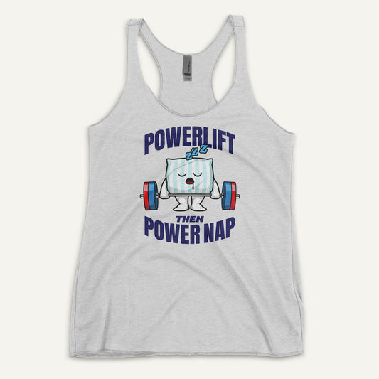 Powerlift Then Power Nap Women’s Tank Top