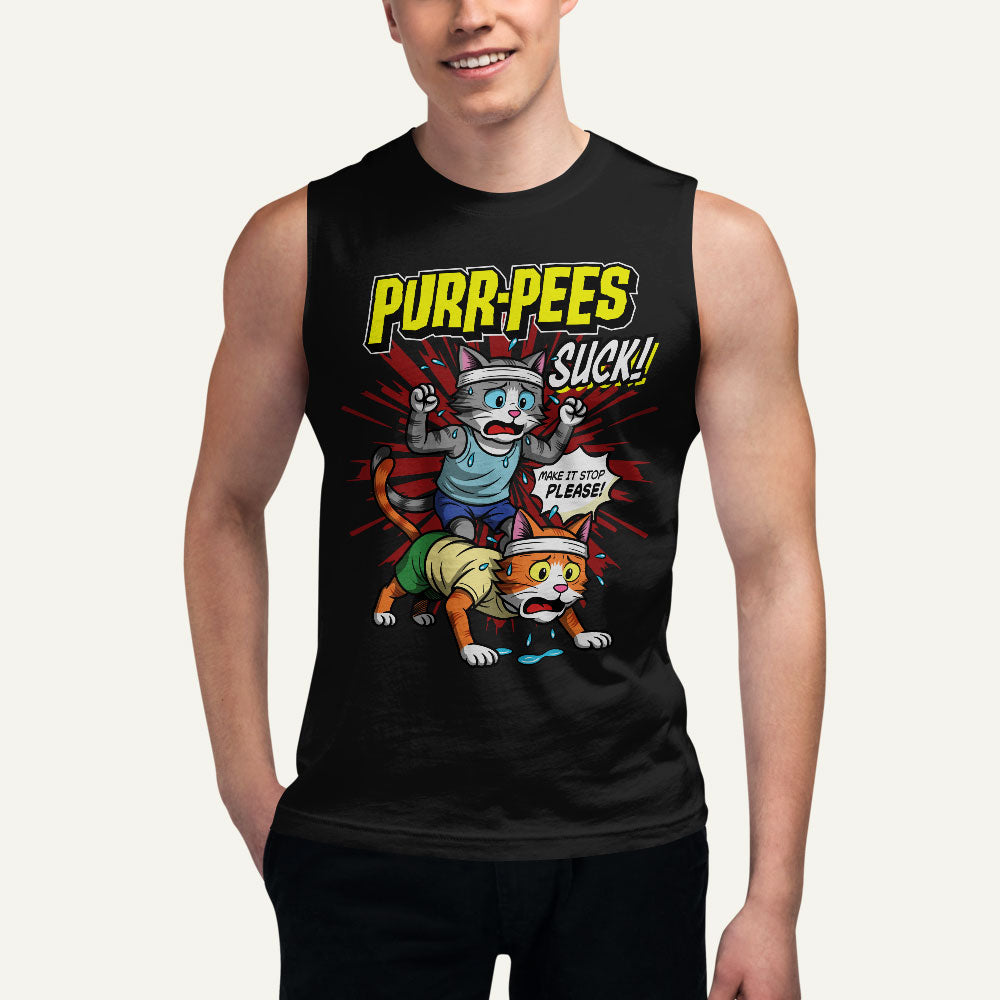 Purr-pees Suck Muscle Tank