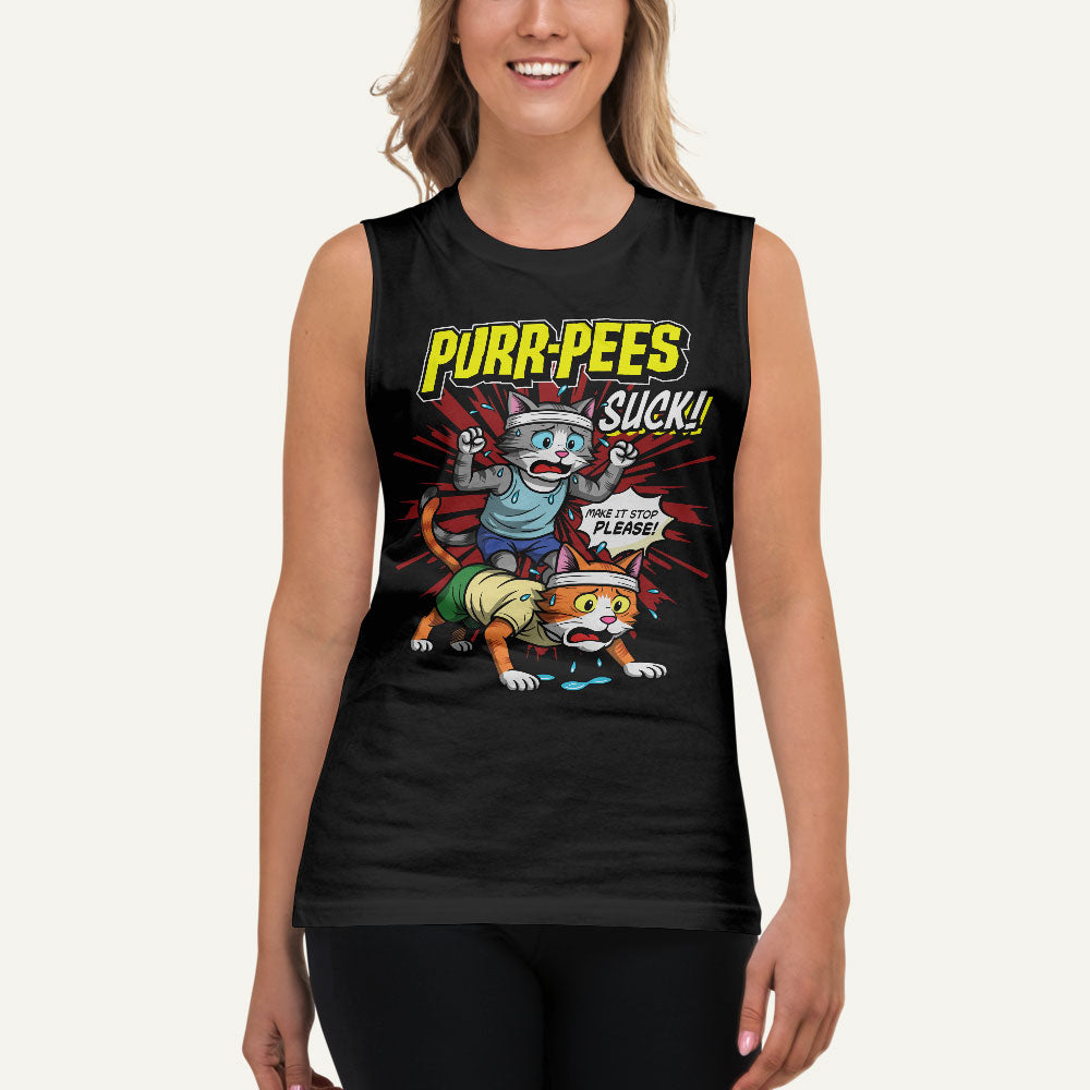 Purr-pees Suck Muscle Tank