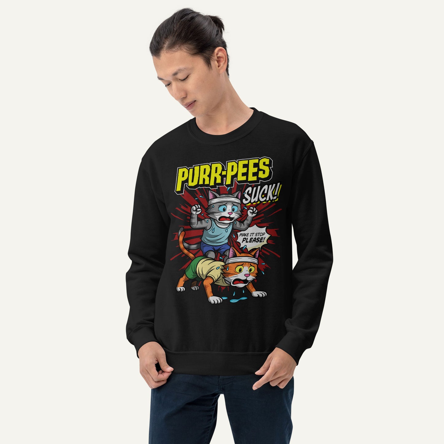 Purr-pees Suck Sweatshirt
