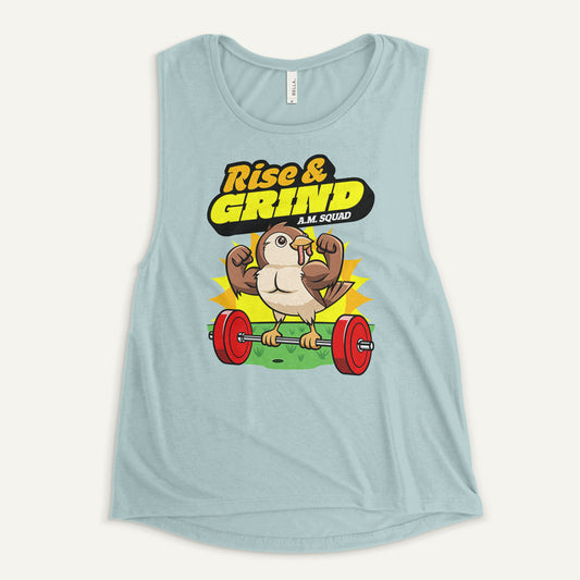 Rise And Grind Women’s Muscle Tank