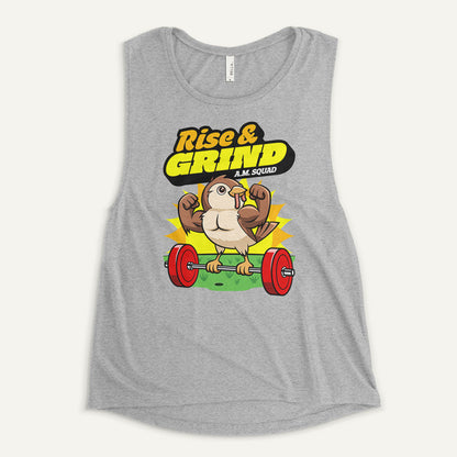 Rise And Grind Women’s Muscle Tank