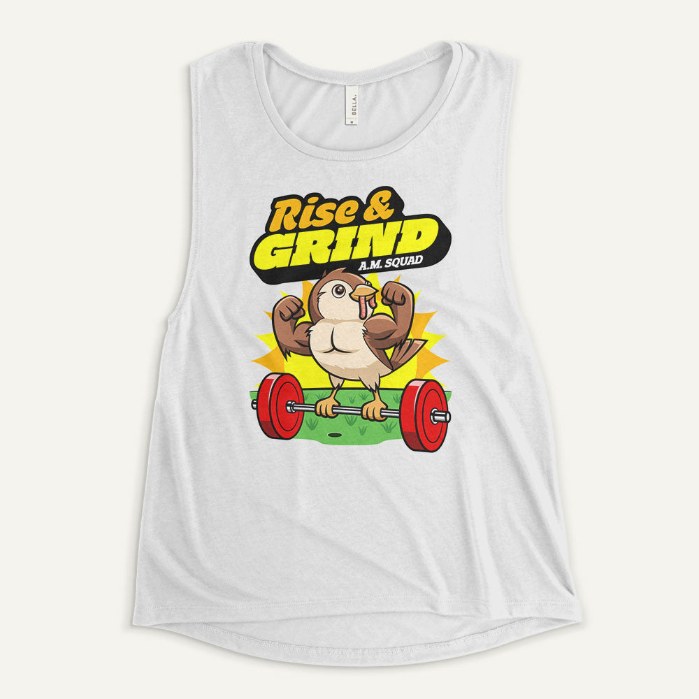 Rise And Grind Women’s Muscle Tank