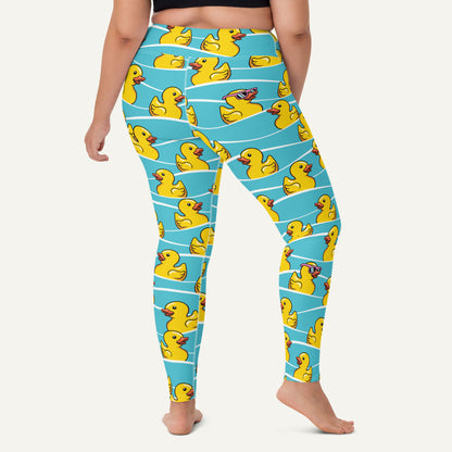 Rubber Ducky High-Waisted Leggings