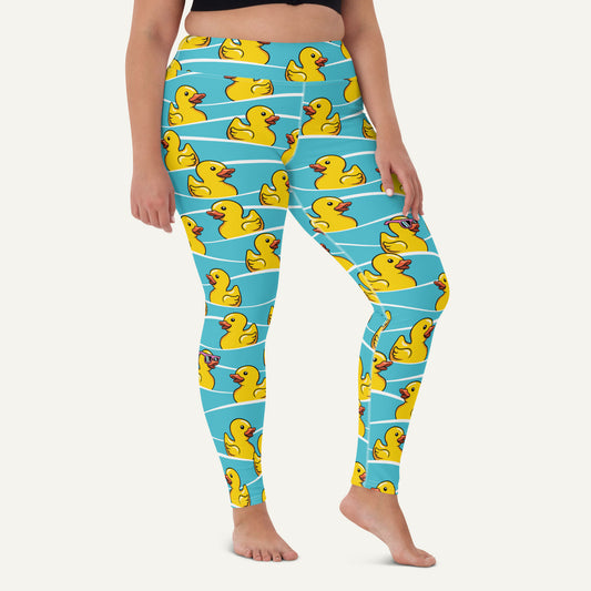 Rubber Ducky High-Waisted Leggings