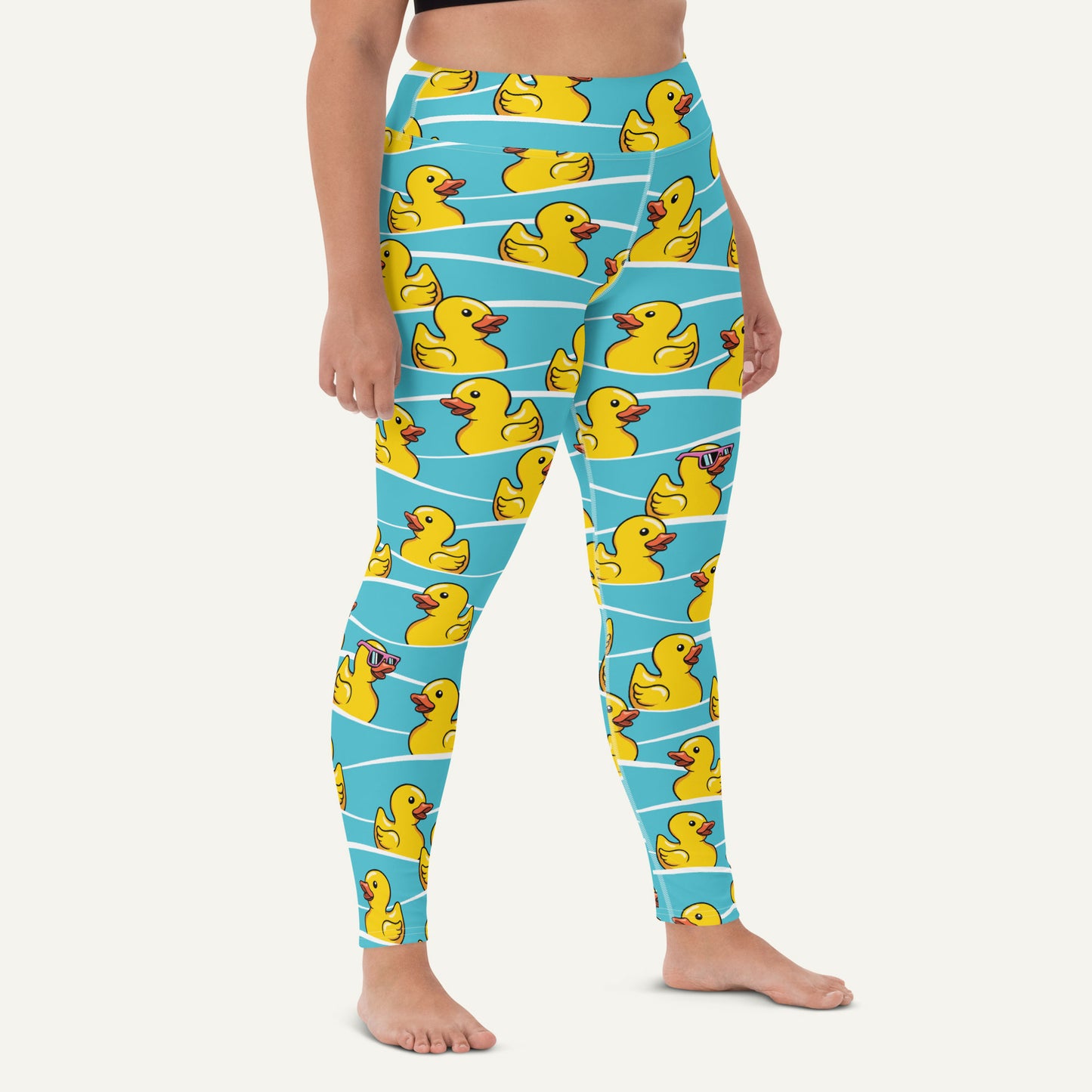 Rubber Ducky High-Waisted Leggings