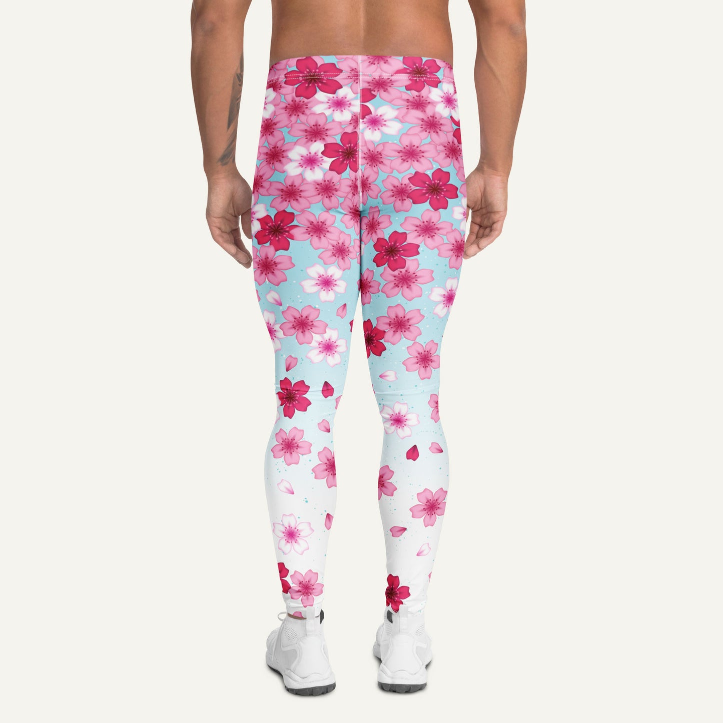 Sakura Cherry Blossoms Men's Leggings