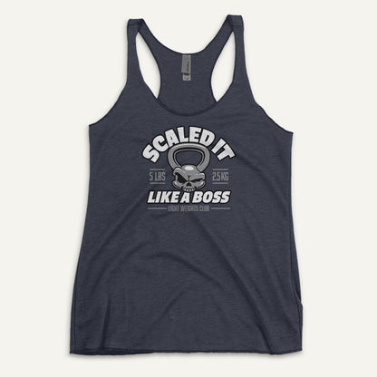 Scaled It Like A Boss Racerback Tank Top - Ministry of Sweat
