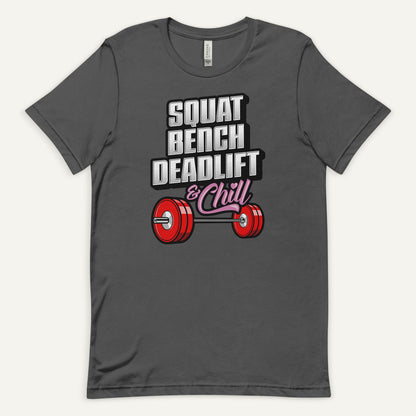 Squat Bench Deadlift And Chill Men’s Standard T-Shirt