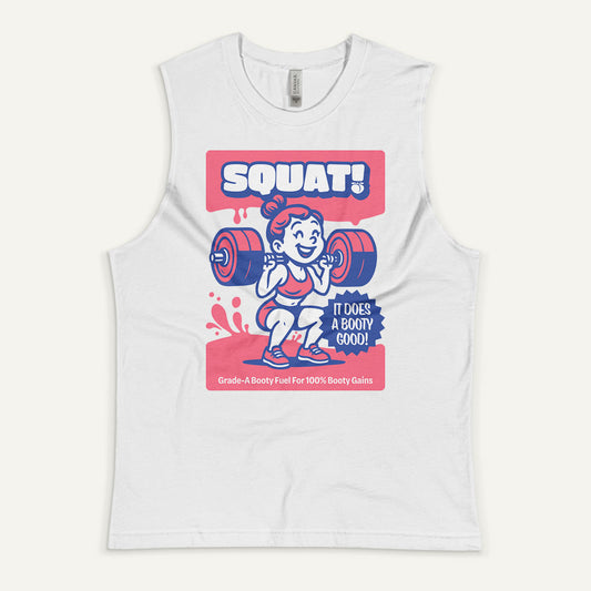 Squat Does A Booty Good Men’s Muscle Tank
