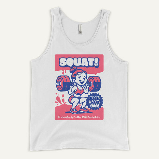 Squat Does A Booty Good Men’s Tank Top
