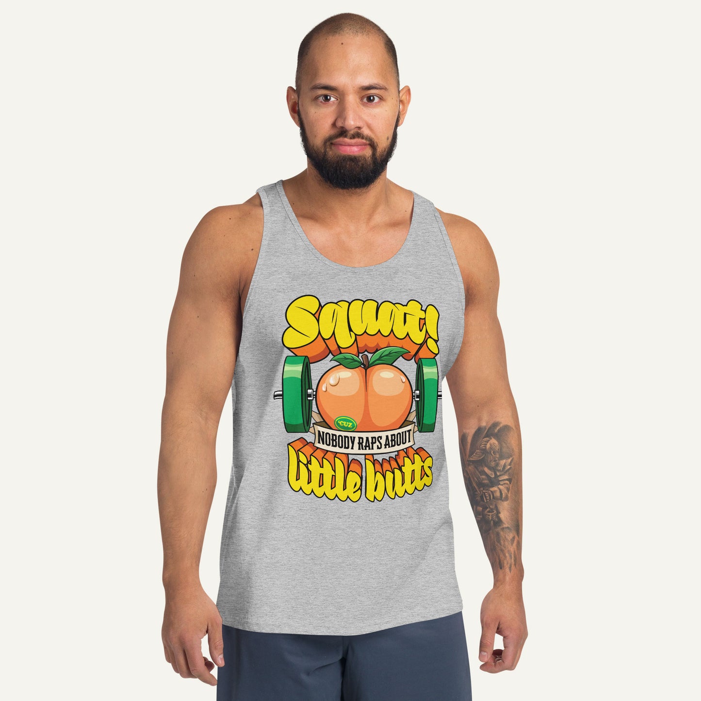 Squat Because Nobody Raps About Little Butts Tank Top