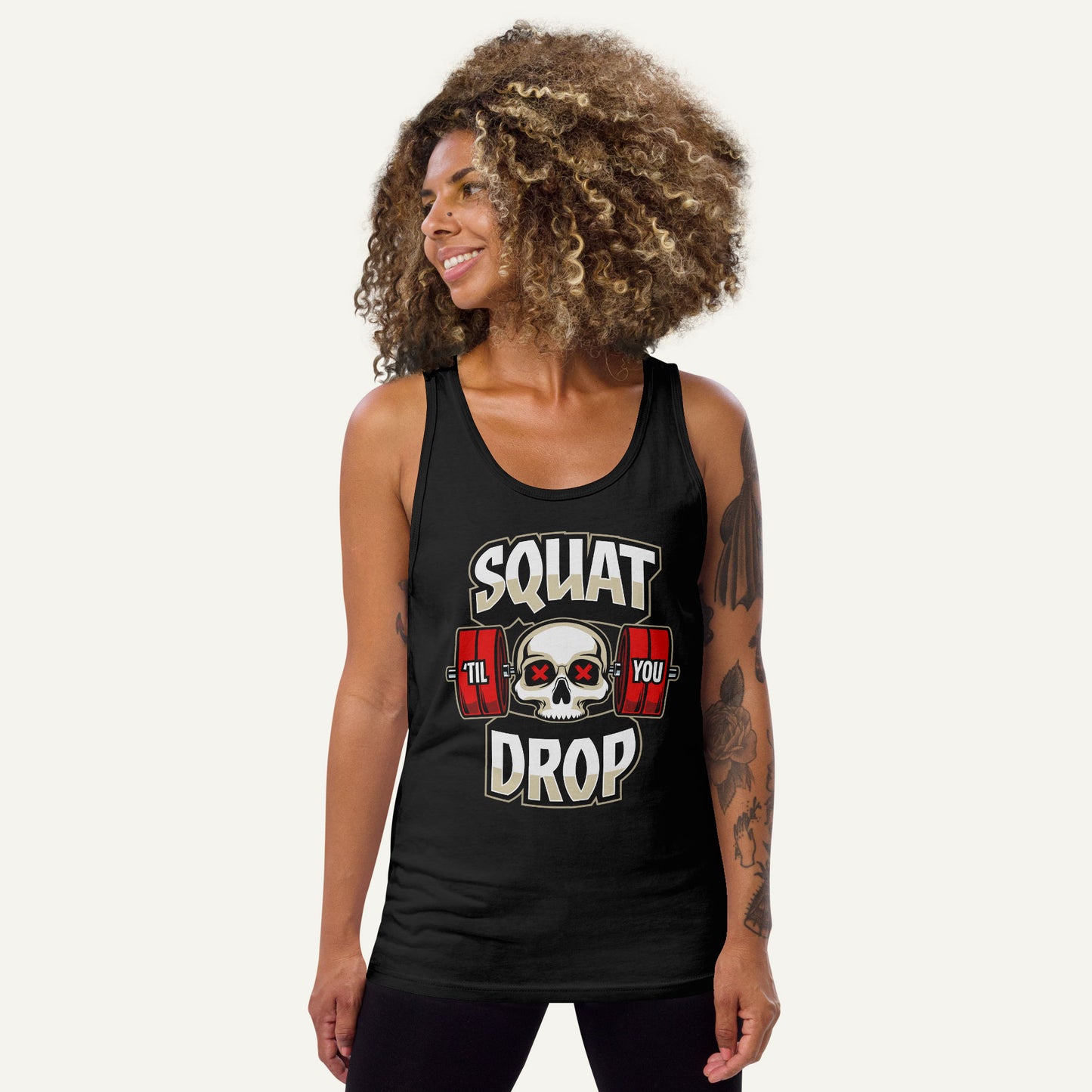 Squat Til You Drop Men’s Tank Top