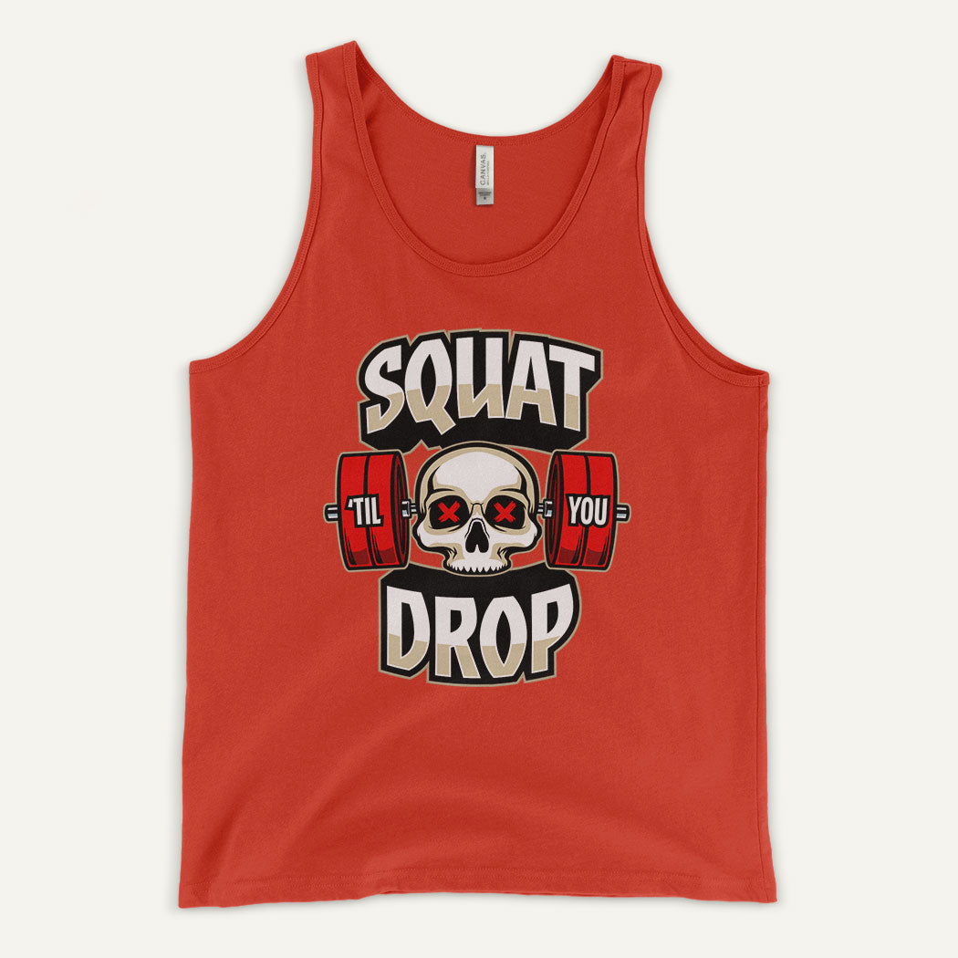 Squat Til You Drop Men’s Tank Top