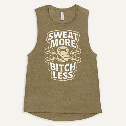 Sweat More Bitch Less Women’s Muscle Tank