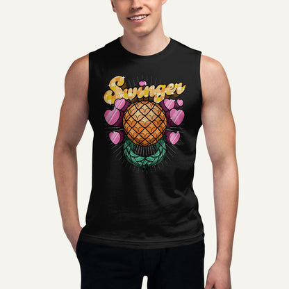 Pineapple Kettlebell Swinger Muscle Tank
