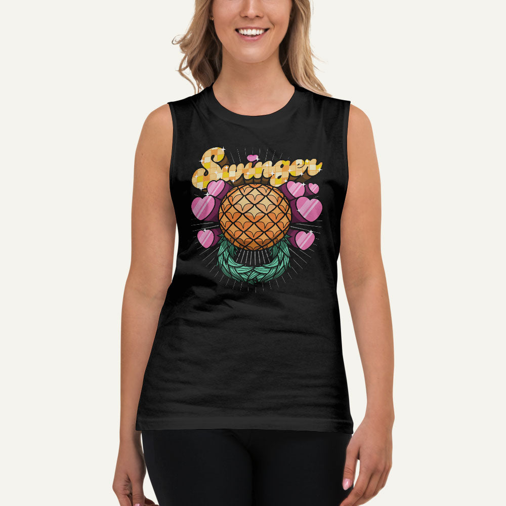 Pineapple Kettlebell Swinger Muscle Tank