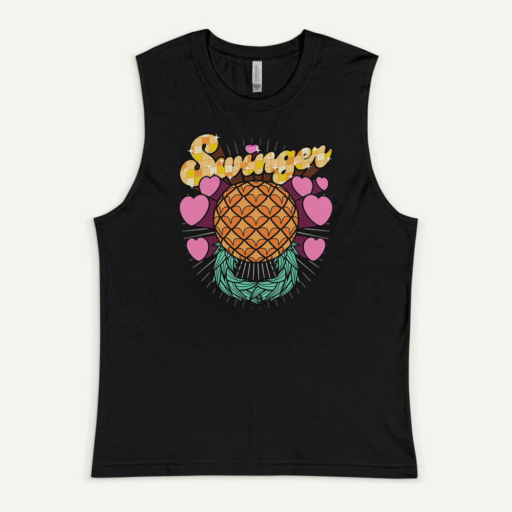 Pineapple Kettlebell Swinger Men’s Muscle Tank