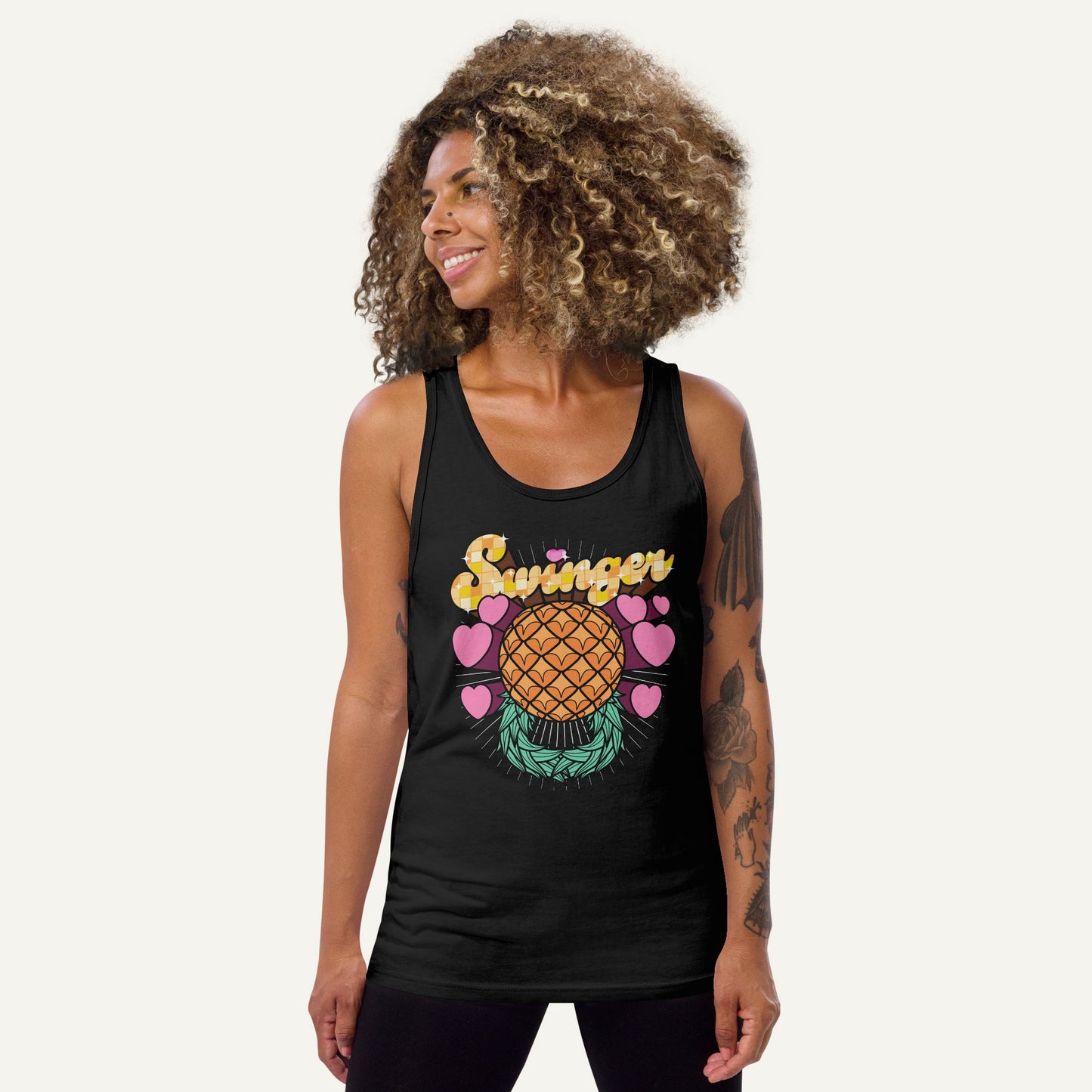 Pineapple Kettlebell Swinger Men’s Tank Top