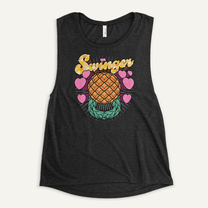 Pineapple Kettlebell Swinger Women’s Muscle Tank