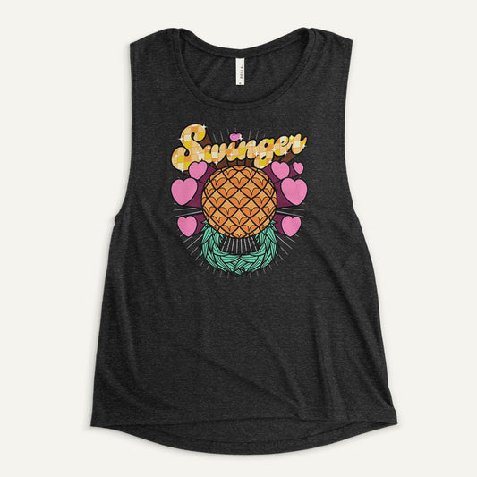 Pineapple Kettlebell Swinger Women’s Muscle Tank