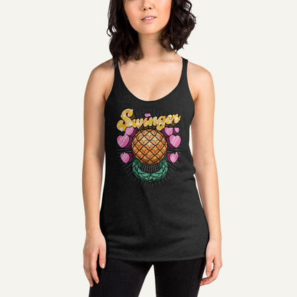 Pineapple Kettlebell Swinger Racerback Tank Top