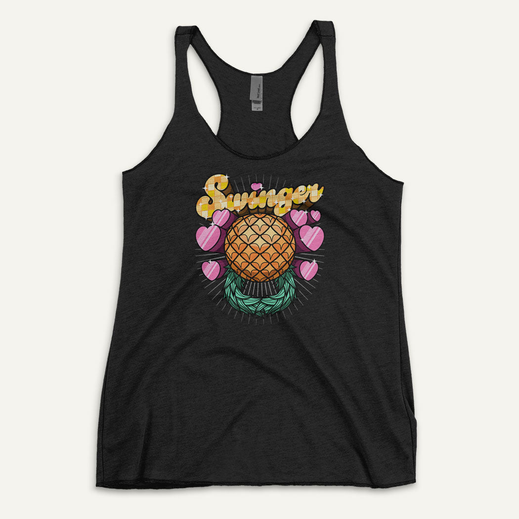 Pineapple Kettlebell Swinger Racerback Tank Top