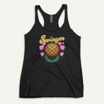 Pineapple Kettlebell Swinger Racerback Tank Top