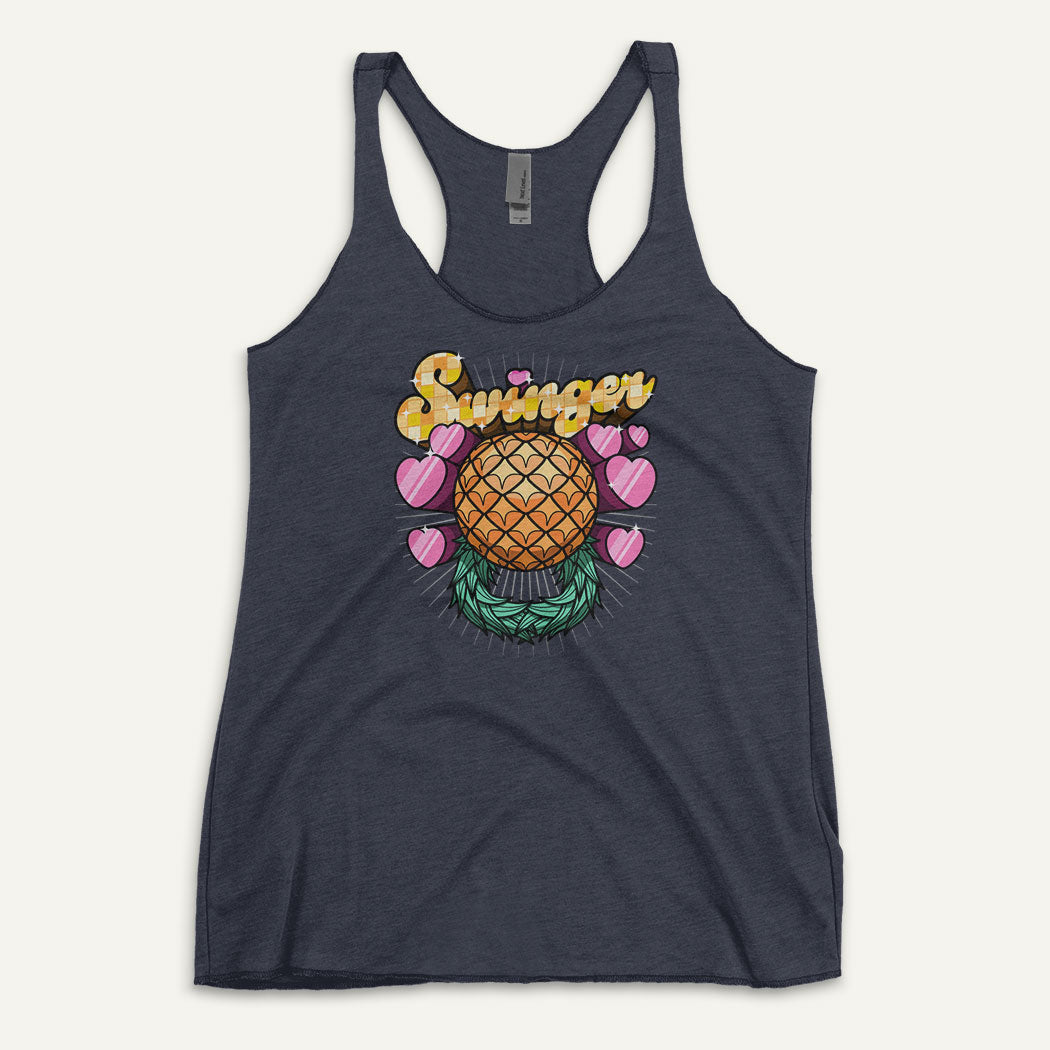 Pineapple Kettlebell Swinger Racerback Tank Top