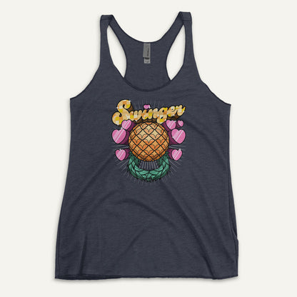 Pineapple Kettlebell Swinger Racerback Tank Top