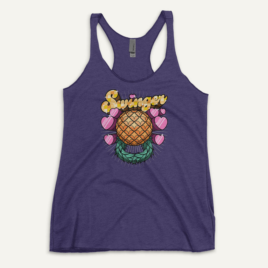 Pineapple Kettlebell Swinger Racerback Tank Top