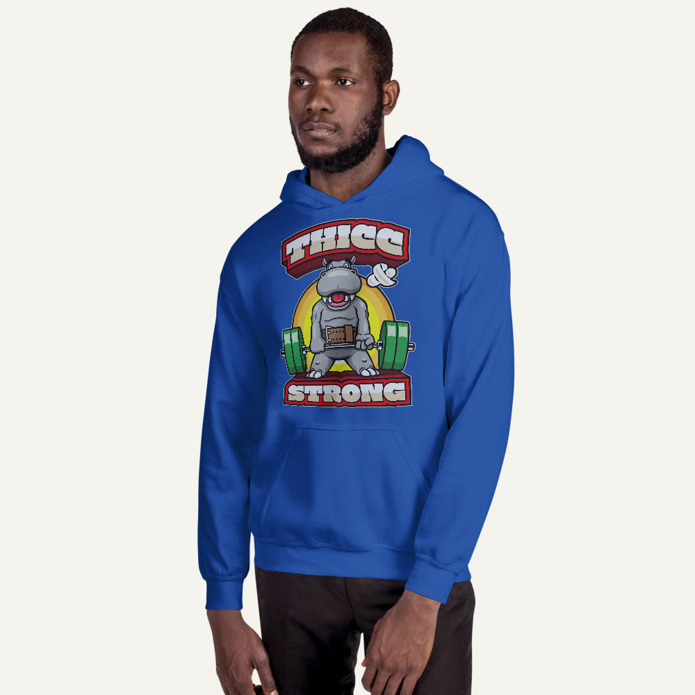 Thicc And Strong Pullover Hoodie